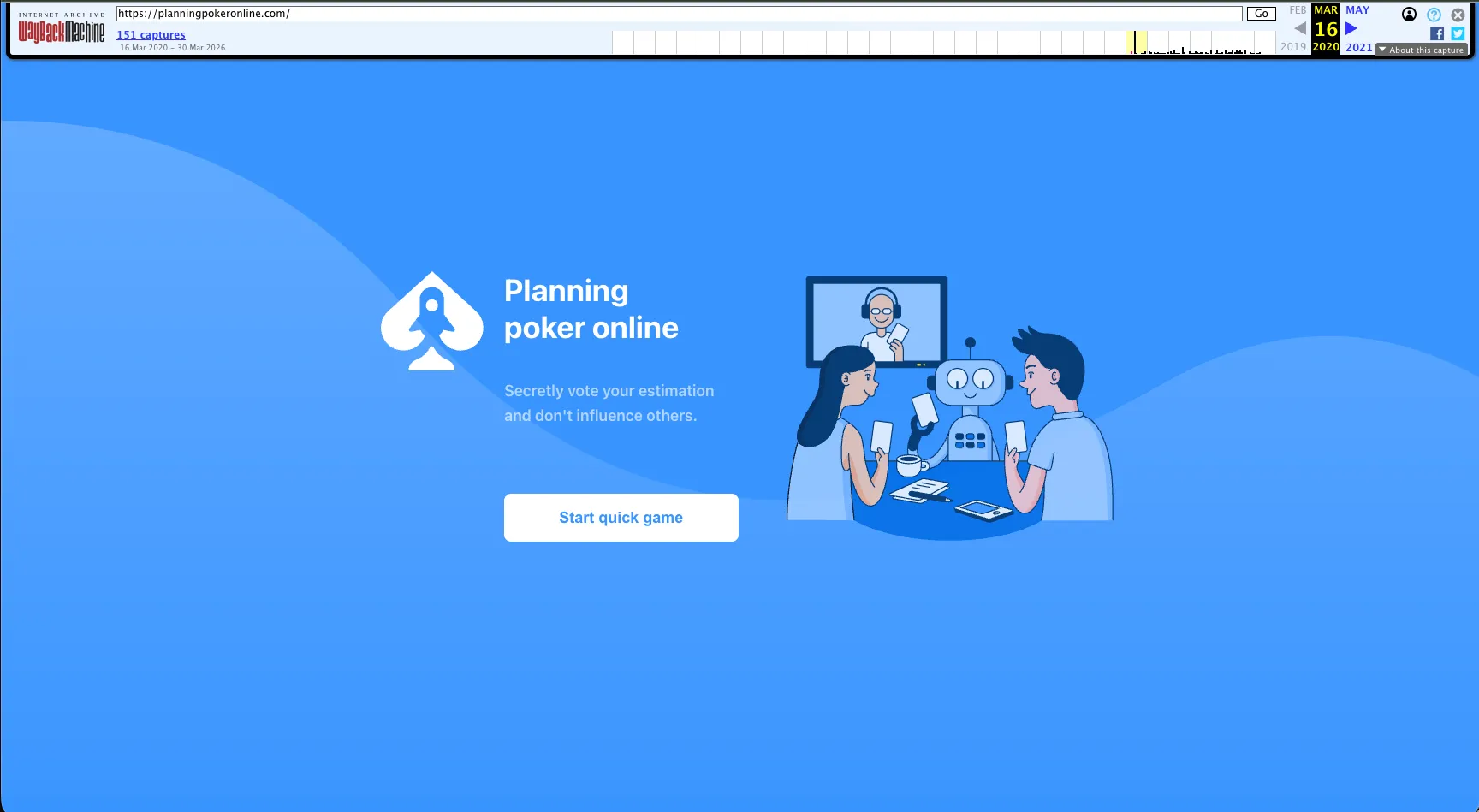 weagileyou.com landing page in 2020